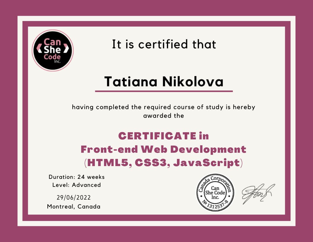 Certificate 3